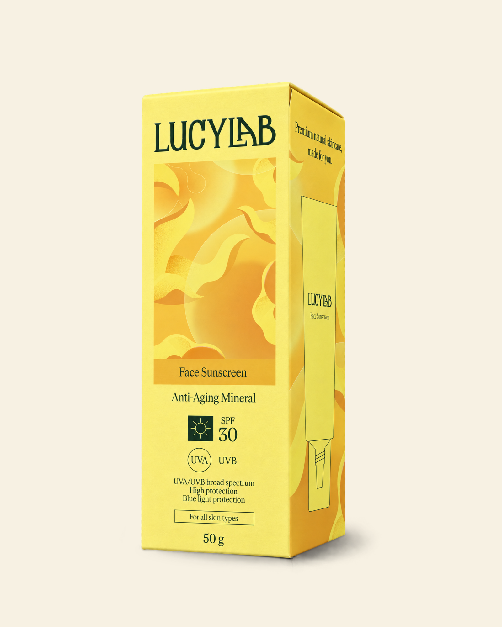 Ochranný pleťový krém SPF 30, 50 g | LucyLab