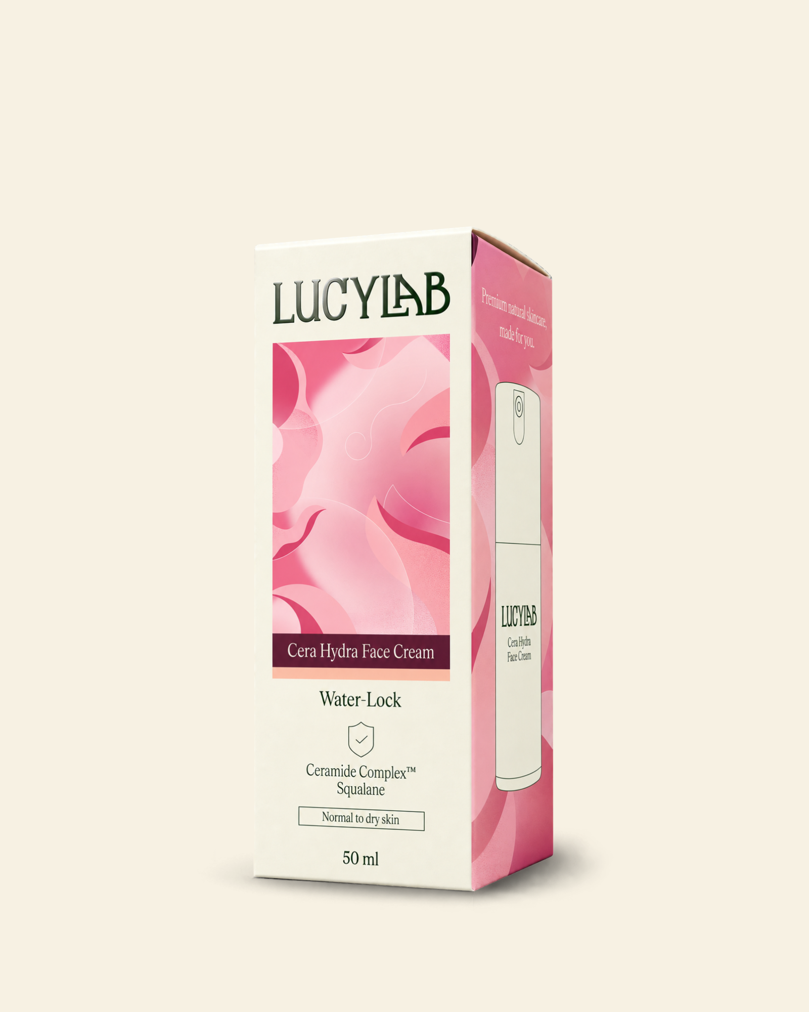 Hydratační pleťový krém s ceramidy 50 ml | LucyLab