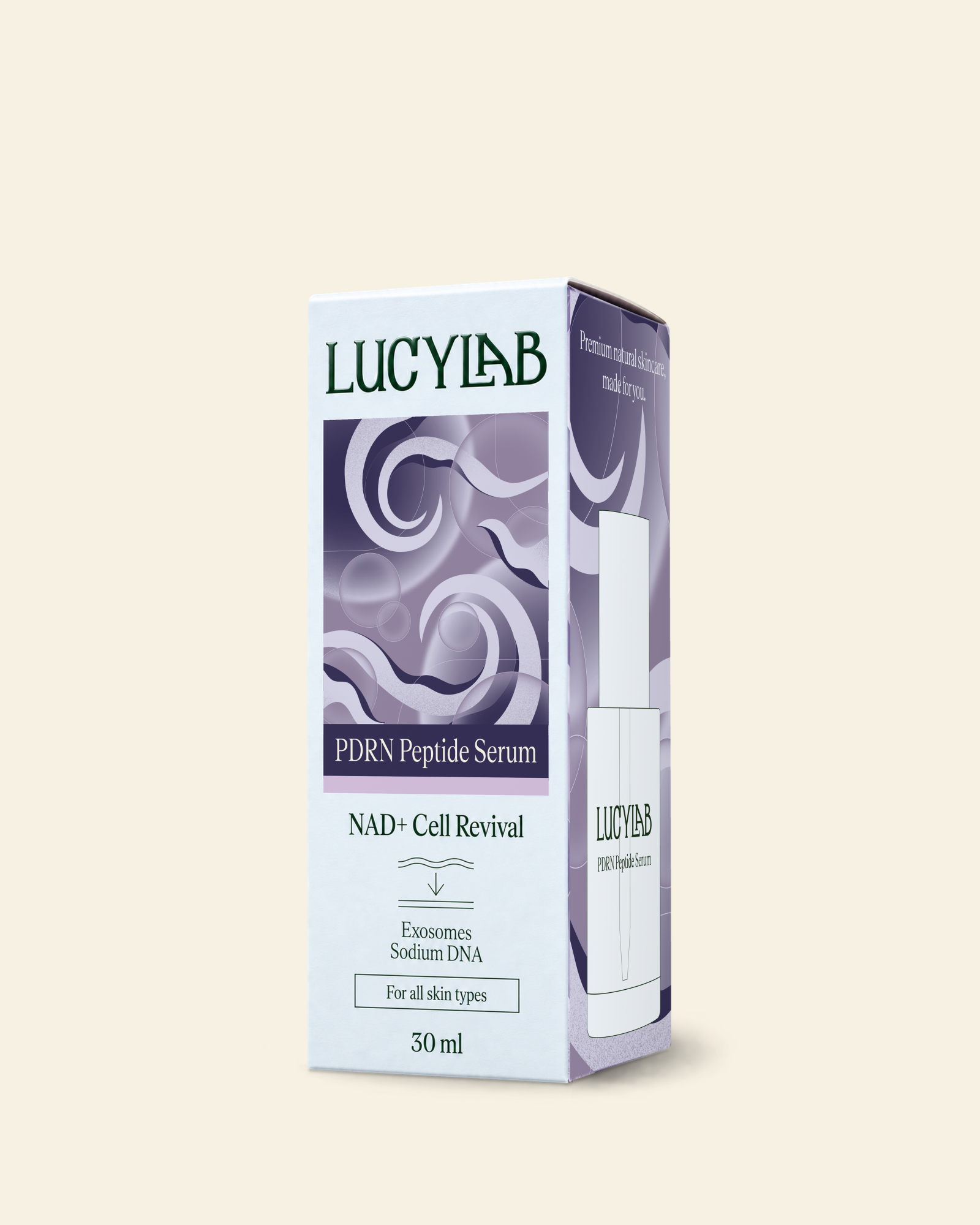Peptidové sérum s PDRN pro obnovu buněk 30 ml | LucyLab