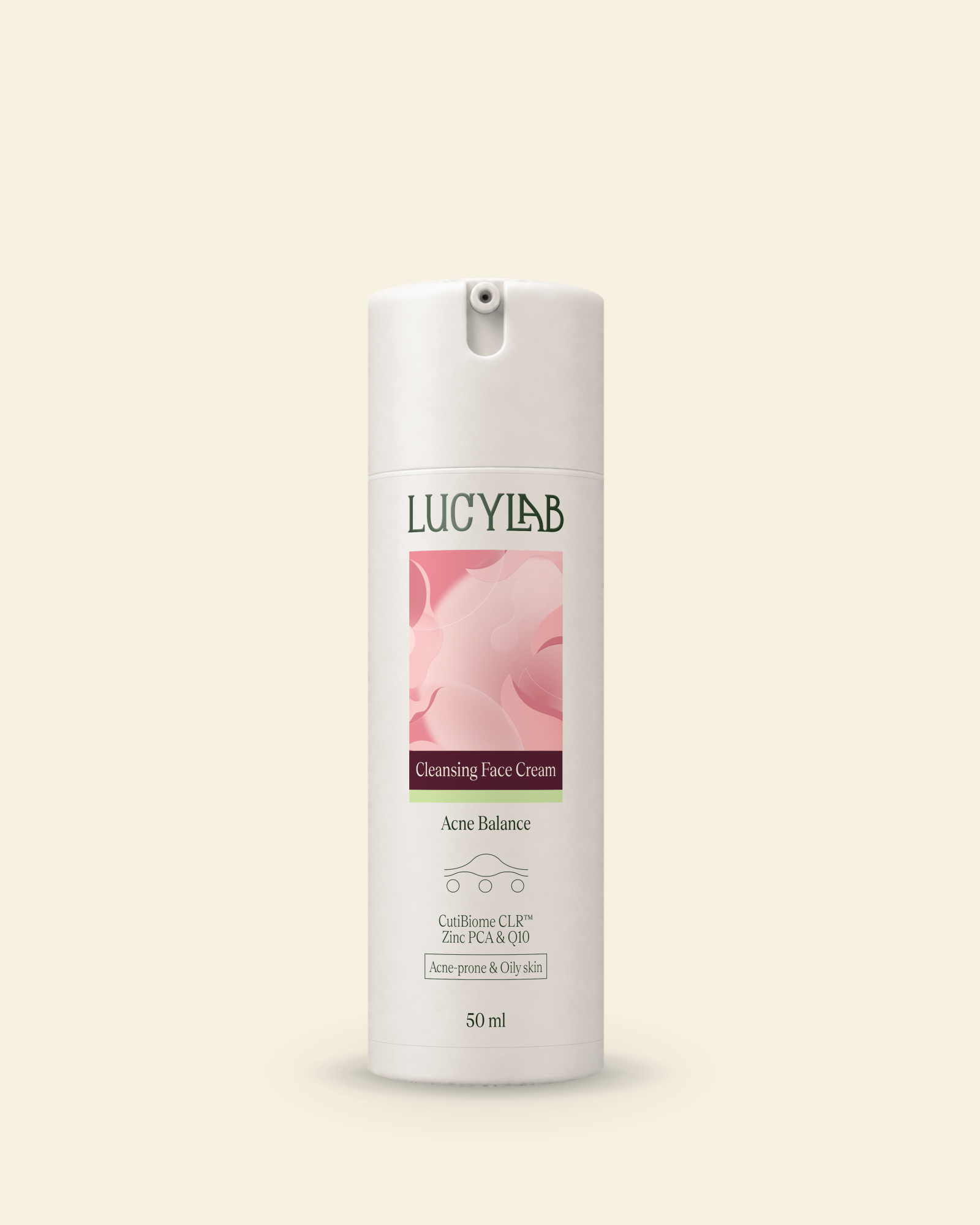 Čisticí pleťový krém na akné 50 ml | LucyLab