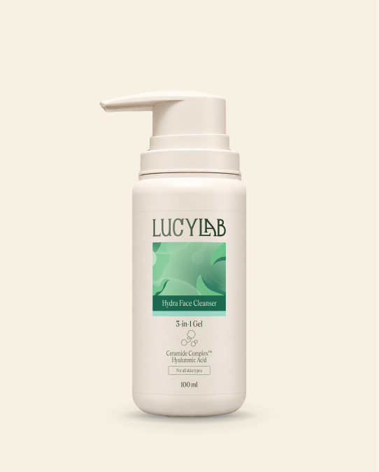 Čisticí gel na pleť - hydratační 3 v 1, 100 ml | LucyLab