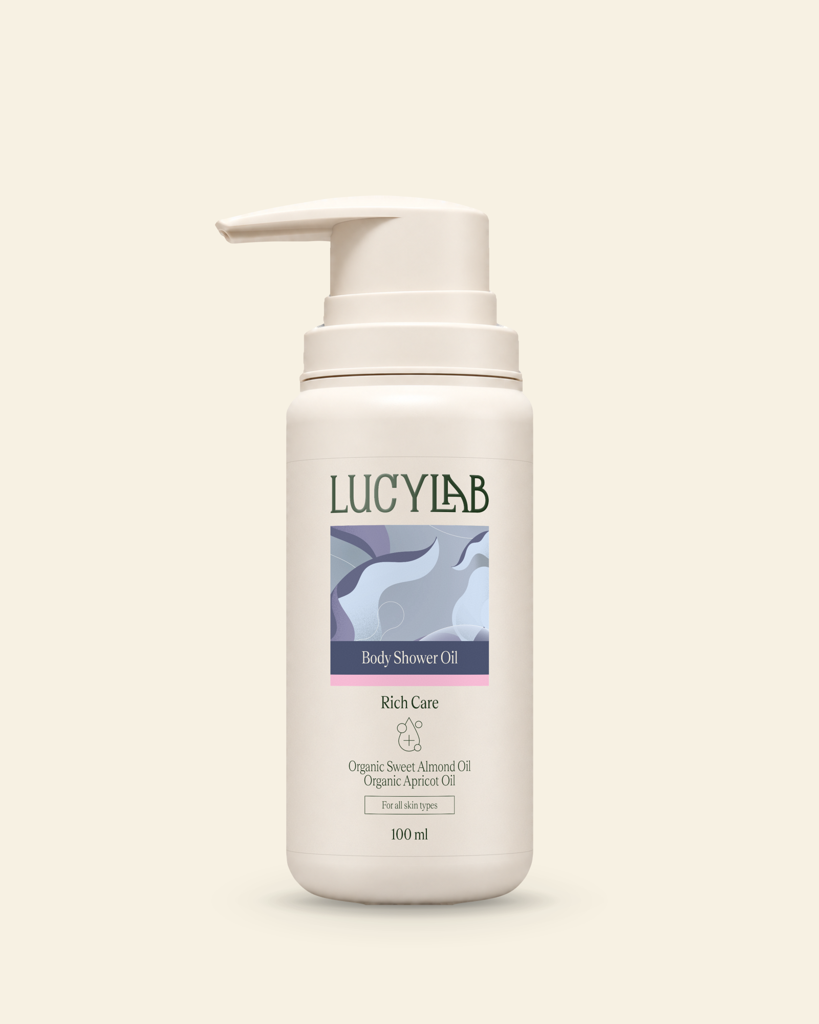 Luxusní tělový sprchový olej 100 ml | LucyLab