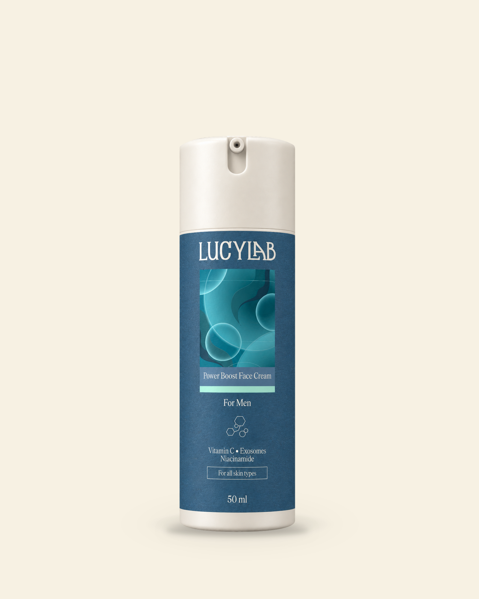 Posilující pleťový krém pro muže 50 ml | LucyLab