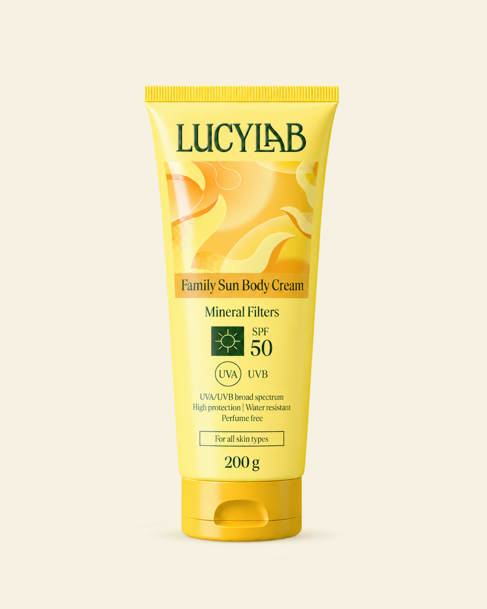 Ochranný tělový krém SPF 30, 200 g | LucyLab