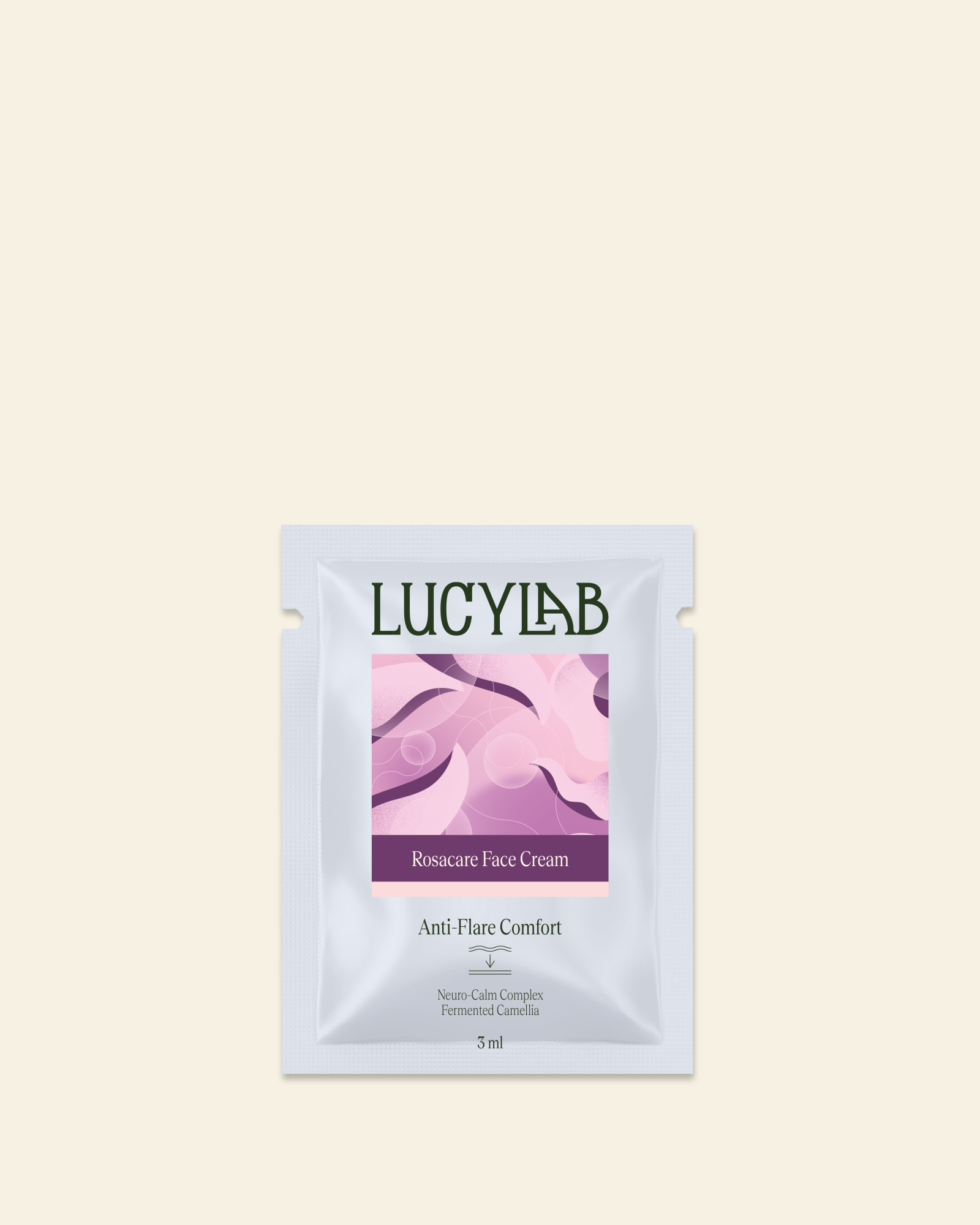 Vzorek - Zklidňující pleťový krém proti zarudnutí 3 ml | LucyLab