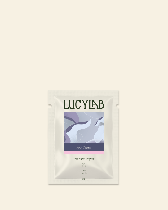 Vzorek - Zvláčňující krém na nohy 5 ml | LucyLab