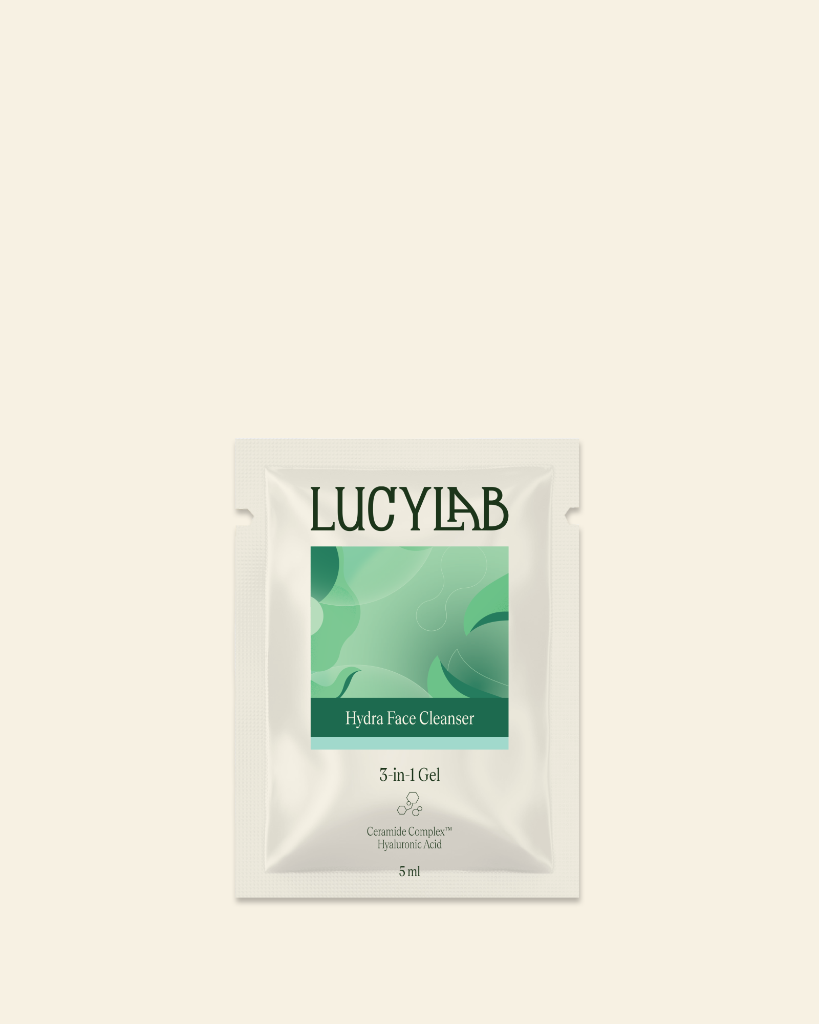 Vzorek - Čisticí gel na pleť - hydratační 3 v 1, 5 ml | LucyLab