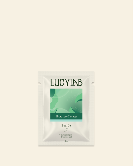 Vzorek - Čisticí gel na pleť - hydratační 3 v 1, 5 ml | LucyLab