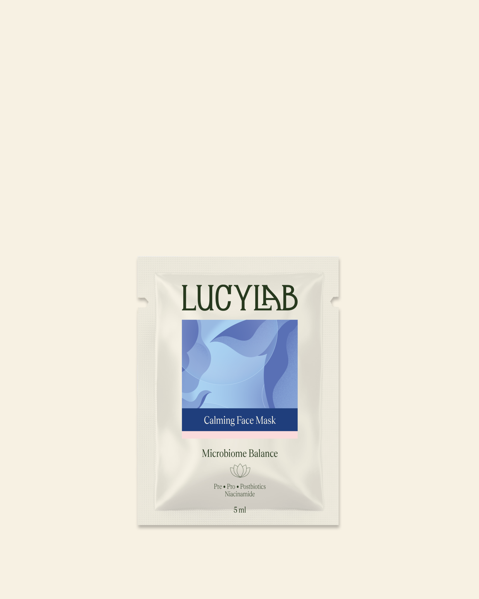 Vzorek - Zklidňující a výživná maska 5 ml | LucyLab