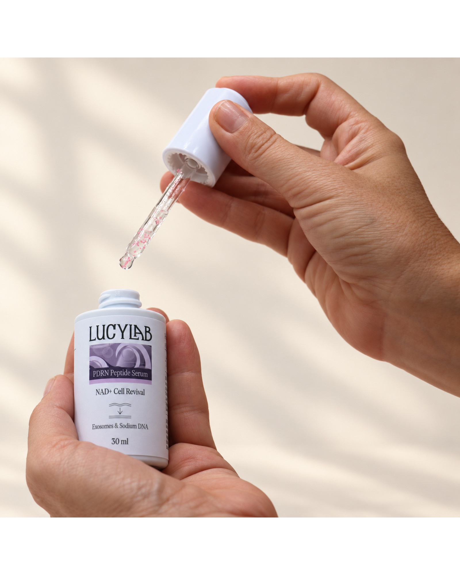 Peptidové sérum s PDRN pro obnovu buněk 30 ml | LucyLab
